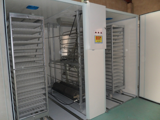 Kommerzielles einzelnes Stadiums-Brutkasten-Ei, das Eier 5.7kw der Maschinen-20000 ausbrütet