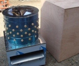 kaufen Automatische Vogel-Hühnergeflügel-Pflücker-Maschine, die Hühnerfeder-Reinigungs-Maschine entfedert online manufacture