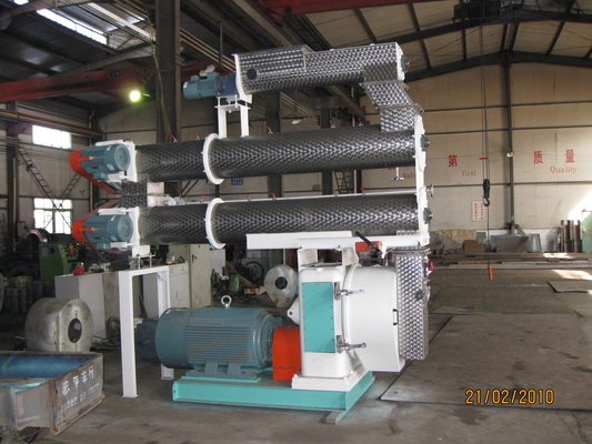 kaufen 18. Futtermühle-Ausrüstung 132kw Ring Die Wood Pellet Machine online manufacture