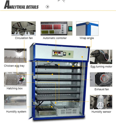 kaufen Vollautomatischer Ei-Brutkasten der Küken-Brutkasten-Maschinen-3000 online manufacture